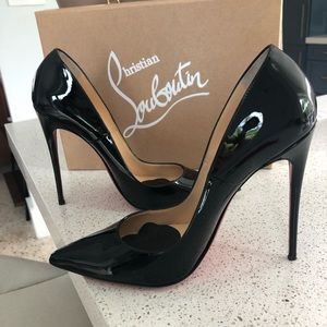 Christian Louboutin So Kate Black Patent